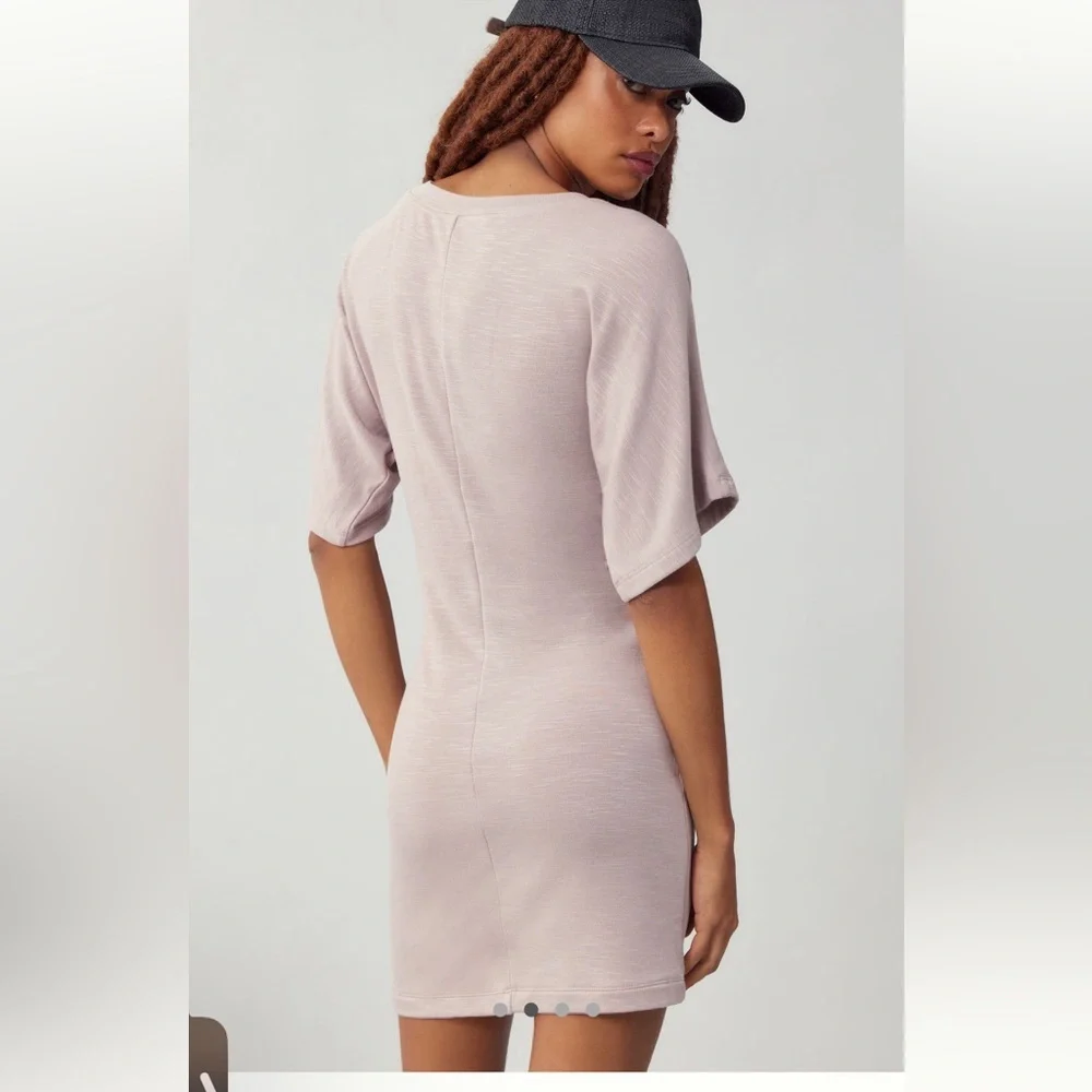 Daily practice by Anthropologie Side-Twist Tee dress size large - Picture 2 of 11
